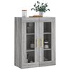 vidaXL Wall Mounted Cabinet Grey Sonoma 69.5x34x90 cm