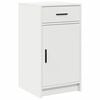 vidaXL Sideboard White 40 x 40.5 x 75 cm Engineered Wood
