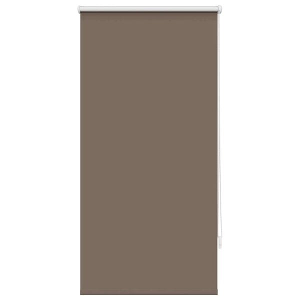 vidaXL Roller Blind Blackout 64.4x120 cm Fabric Width 60 cm Coffee
