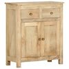 vidaXL Side Cabinet 65x30x75 cm Solid Mango Wood