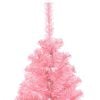 vidaXL Christmas Tree with 150 LEDs with Stand Pink 150 cm PVC