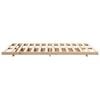 vidaXL Floor Bed Frame Brown 120 x190 cm Solid pine wood