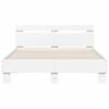 vidaXL Bed Frame without Mattress White 120x190 cm Small Double