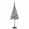 vidaXL Christmas Tree with 300 LEDs White 180 cm PE and Steel