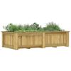 vidaXL Raised Bed 196x100x50 cm Impregnated Pinewood
