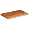 vidaXL Table Top 60x40x3.8 cm Rectangular Solid Wood Acacia