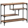 vidaXL Console Table Old Wood 100 x 30 x 75 cm Engineered wood