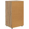 vidaXL Storage Cabinets 2 pcs Artisan Oak 60 x 48 x 105 cm