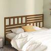 vidaXL Bed Headboard Honey Brown 186x4x100 cm Solid Wood Pine