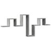 vidaXL Wall Shelf Concrete Grey 104.5x10x43 cm Engineered Wood