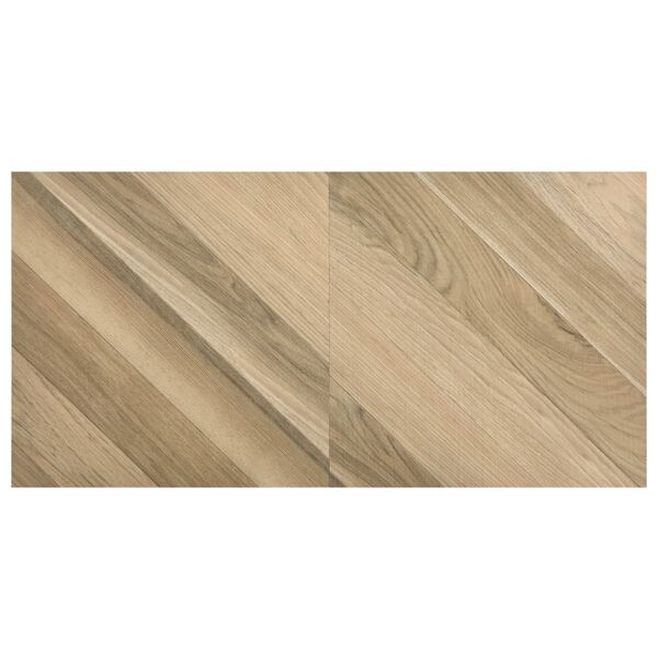 vidaXL Self-adhesive Flooring Planks 55 pcs PVC 5.11 m&sup2; Brown Striped