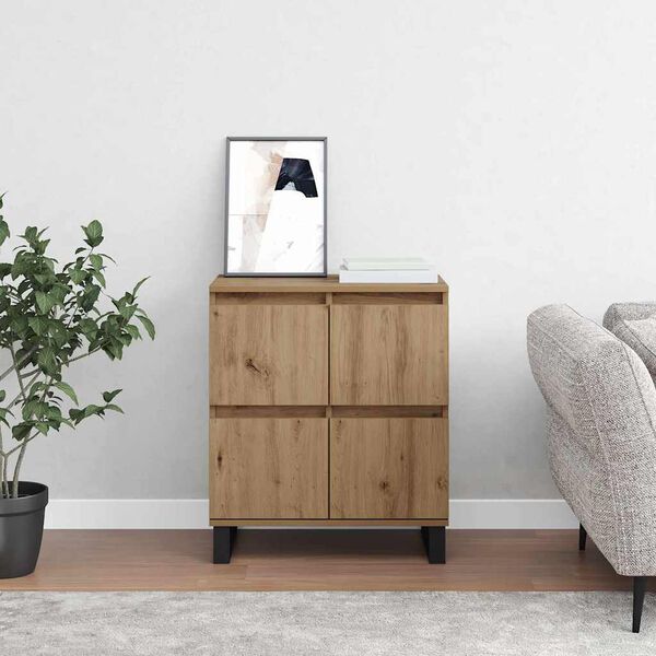 vidaXL Sideboard Artisan Oak 60 x 35 x 70 cm