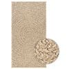 vidaXL Rug ZIZUR 60x110 cm Jute Look Indoor and Outdoor