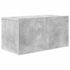 vidaXL 8 Piece TV Cabinet Set Concrete Grey Engineered Wood