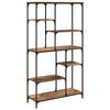 vidaXL Bookshelf Old Wood 99 x 35.5 x 176 cm Engineered Wood