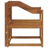 vidaXL Outdoor Sofa Solid Acacia Wood Natural