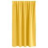 vidaXL Blackout Curtains with Rings 2 pcs Mustard Yellow 140 x 140 cm
