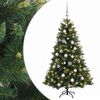 vidaXL Artificial Christmas Tree with Bauble 120 cm 150 LEDs