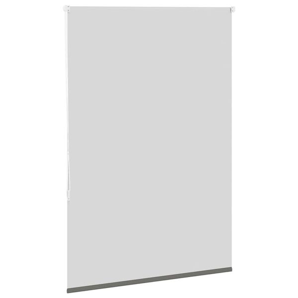 vidaXL Roller Blind Blackout Grey 95x150 cm Fabric Width 90.7 cm Polyester