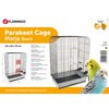 FLAMINGO Budgie Cage Marja 54x34x75 cm Black