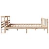 vidaXL Bed Frame with Headboard without Mattress 180x200 cm Super King