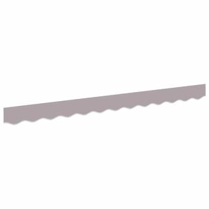 vidaXL Awning Valance Replacement Light Grey 280 x 20 cm Polyester