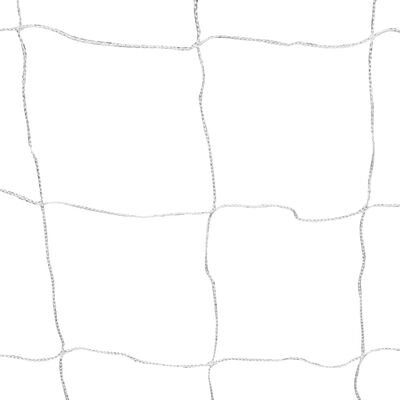 vidaXL Football Goal Nets Steel 2 pcs 240x90x150 cm