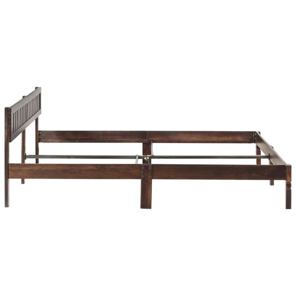 vidaXL Bed Frame without Mattress Solid Mango Wood 180 cm