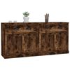 vidaXL Sideboards 2 pcs Smoked Oak Engineered Wood