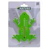 Nature Outdoor Wall Thermometer Frog Green