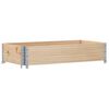 vidaXL Garden Planter 100x50 cm Solid Pine Wood