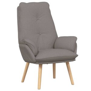 vidaXL Armchair Taupe 69 x 74 x 93 cm Fabric