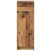 vidaXL Bathroom Cabinet Old wood 32 x 34 x 90 cm Engineered wood