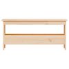 vidaXL Hall Bench 100x28x45 cm Solid Wood Pine