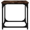 vidaXL Side Table Smoked Oak 40x40x40 cm Engineered Wood