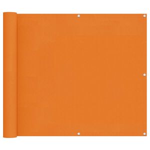 vidaXL Balcony Screen Orange 100 x 200 cm Oxford Fabric