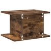 vidaXL Bedside Table Smoked Oak 40 x 30 x 25 cm Engineered Wood