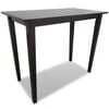 vidaXL Wooden Bar Table Brown