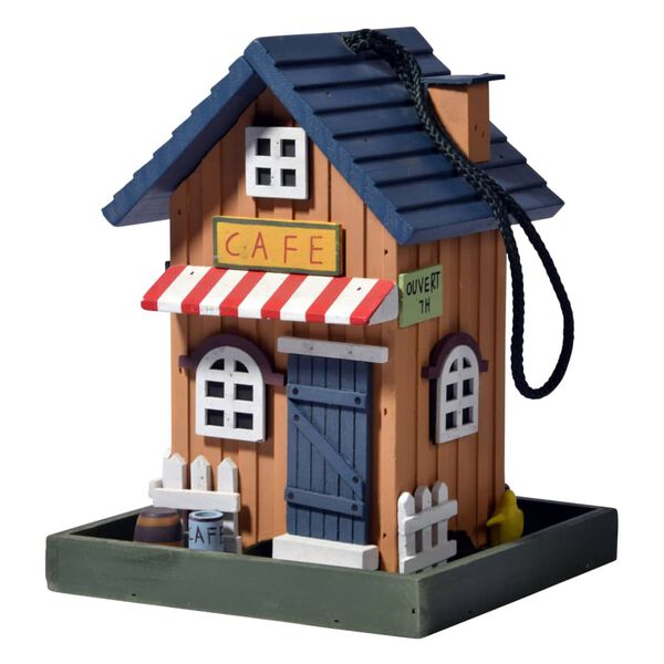 dobar Decorative Bird House "Caf&eacute;" Multicolour