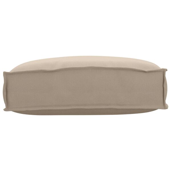 vidaXL Pallet Cushion for Backrest Taupe 50 x 40 x 12 cm Oxford fabric