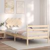 vidaXL Bed Frame without Mattress 90x200 cm Solid Wood