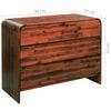 vidaXL Chest of Drawers Solid Acacia Wood 90x37x75 cm