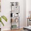vidaXL Bookshelf Grey Sonoma 60 x 24 x 168 cm Engineered wood