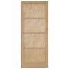 vidaXL Interior Door ORKDAL Brown 86 x 211 cm Plywood