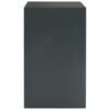 vidaXL Safe Box with Lock Dark grey 35 x 31 x 50 cm Steel