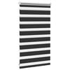 vidaXL Zebra Blind 50 x 100 cm Black