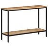 vidaXL Console Table 100x35x70 cm Solid Rough Wood Mango