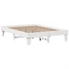 vidaXL Bed Frame without Mattress White 160x200 cm Solid Wood Pine