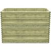 vidaXL Garden Raised Bed 150x56x96 cm Impregnated Pinewood 19 mm