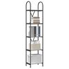 vidaXL Bookshelf Grey Sonoma 40 x 30 x 183 cm Engineered wood